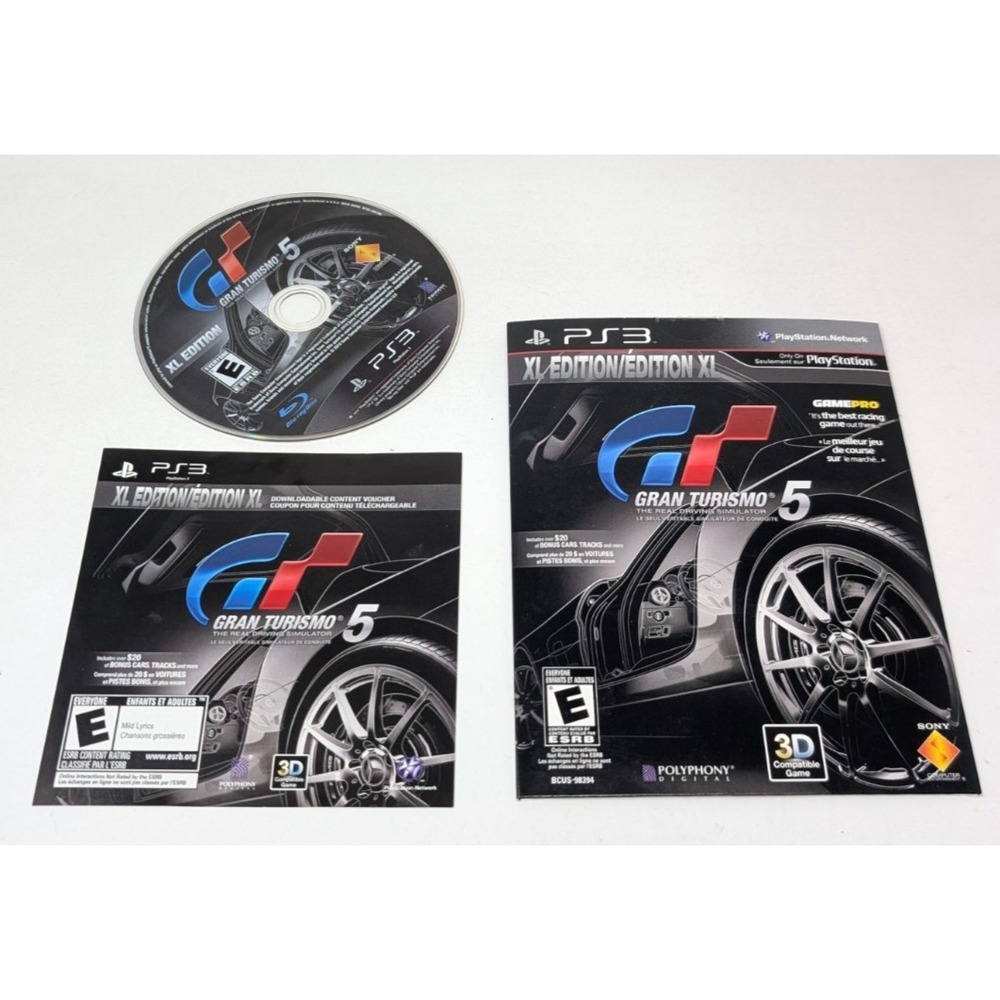 Gran Turismo 5 Sony XL Edition Not For Resale NFR PlayStation 3 PS3